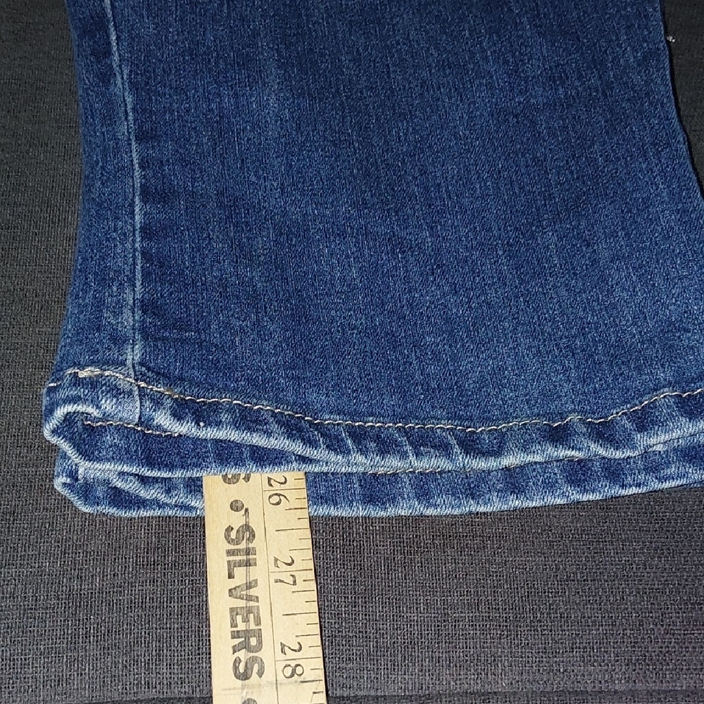 Gloria Vanderbilt Dark Blue Skinny Jeans - Picture 3 of 3